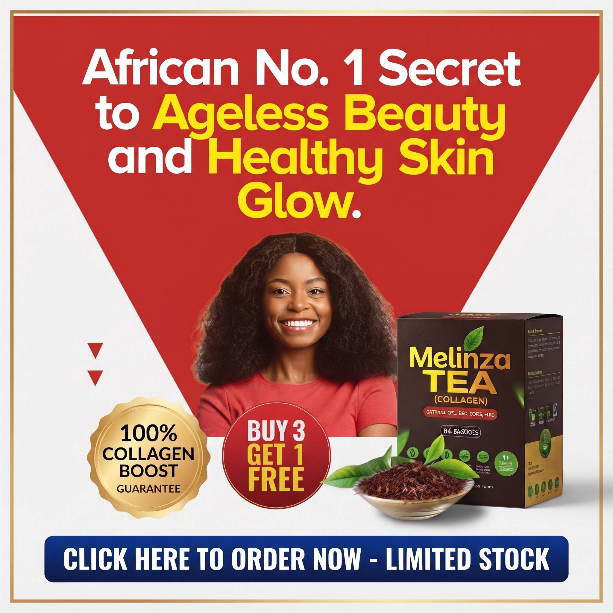 African No. 1 secret to ageless beauty and healthy skin glow