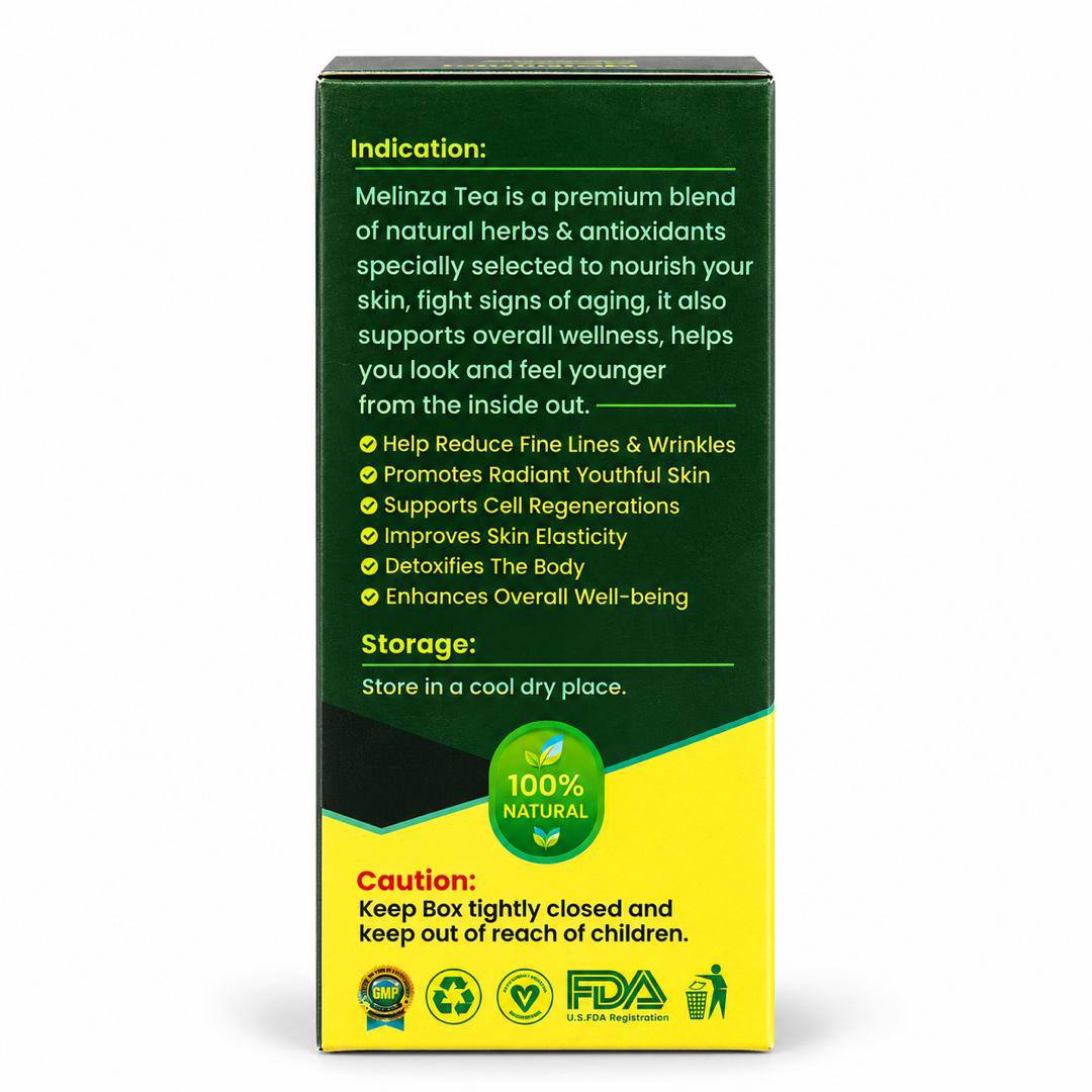 Melinza Wrinkles Herbal Tea benefits