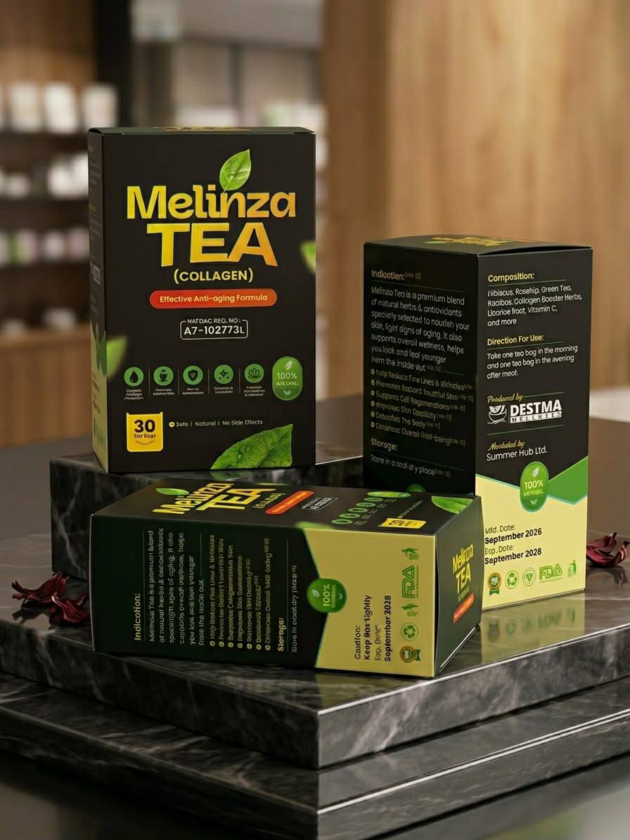 Melinza Wrinkles Herbal Tea packs